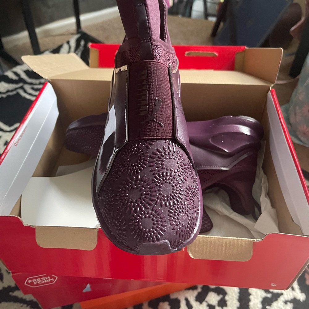 : puma wine tasting Red Plum sneakers